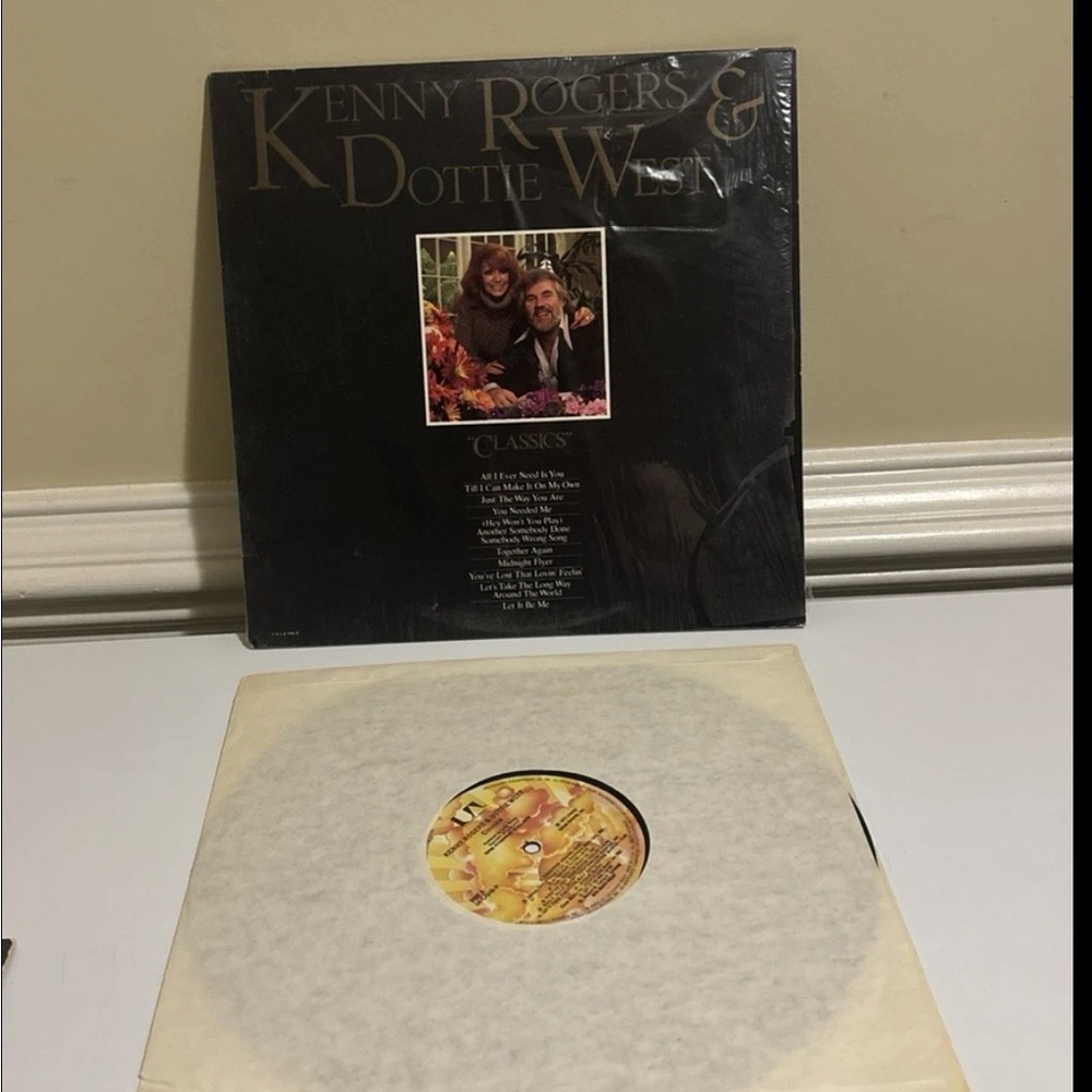 Kenny Rogers & Dottie West Classics Vinyl Record - Black